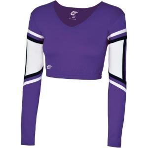imagechass Womens Performance Legacy BodylinerPurpleWhiteBlack