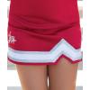 imageExtension Cheerleading Uniform Notched Skirt  Womens SizesBlack