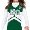 imageRevolution Cheer Uniform Shell Top  Youth Girls SizesBlack