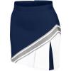Navy/White/Metallic Silver - Adult Size