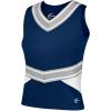 Navy/White/Metallic Silver - Youth Size