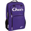 imagechass Girls Primary Cheerleading Backpack  Lightweight Sporting Goods Bag BlackPurple