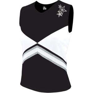 imageRevolution Cheer Uniform Shell Top  Youth Girls SizesBlack