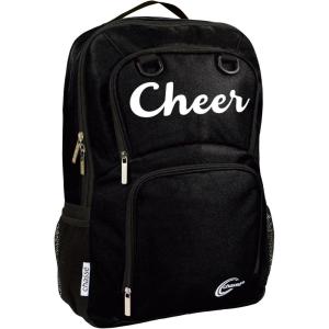 imagechass Girls Primary Cheerleading Backpack  Lightweight Sporting Goods Bag BlackBlack