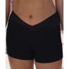 imageCheer VWaist Athletic Shorts for Girls  Soft HighWaist Workout ShortsBlack  Plus