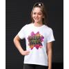 imagechass Cheer Graphic TShirt for Cheerleaders  Vintage Inspired Top with Cheerleading Screen PrintWhite  Child