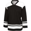 imagechass Cheer Oversized Long Sleeve Hockey Jersey for CheerleadersBlack  Child