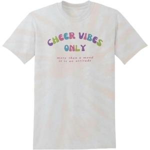 imageGK Cheer Graphic TShirt for Girls  Youth SizesWhiteMauve Tie Dye