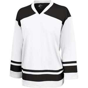 imagechass Cheer Oversized Long Sleeve Hockey Jersey for CheerleadersWhite  Adult