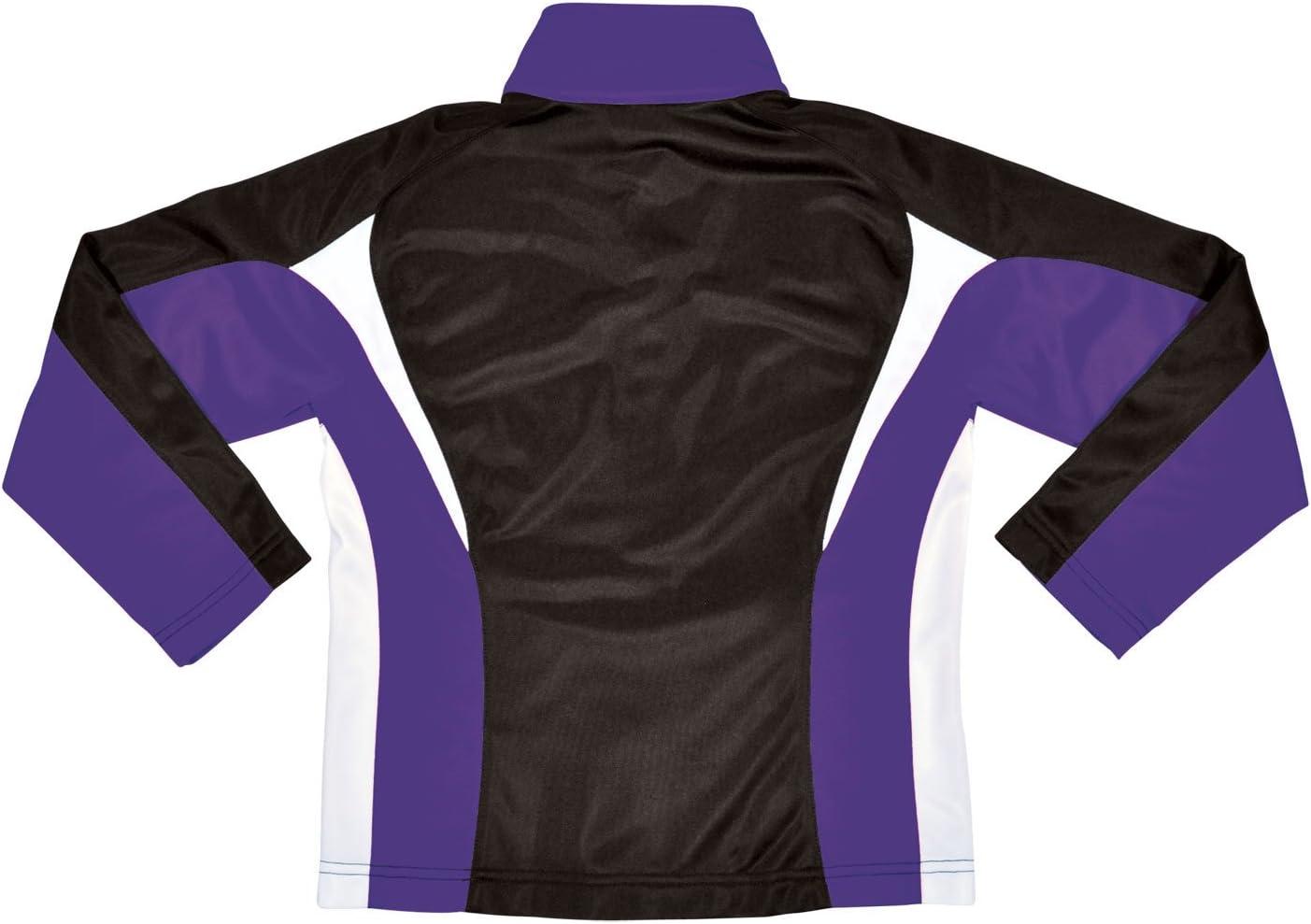 imageBoom Poly Tricot WarmUp Jacket  Youth Girls SizesNavy