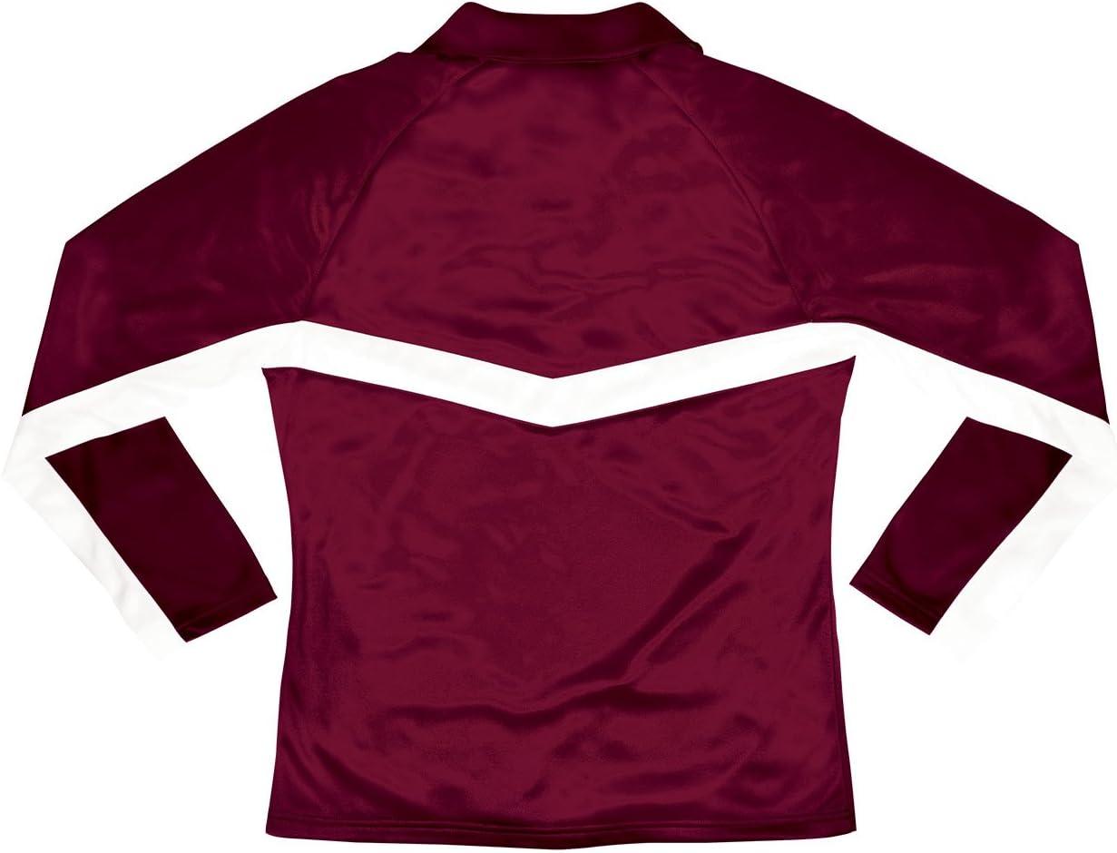 imageVoyager JacketMaroonWhite