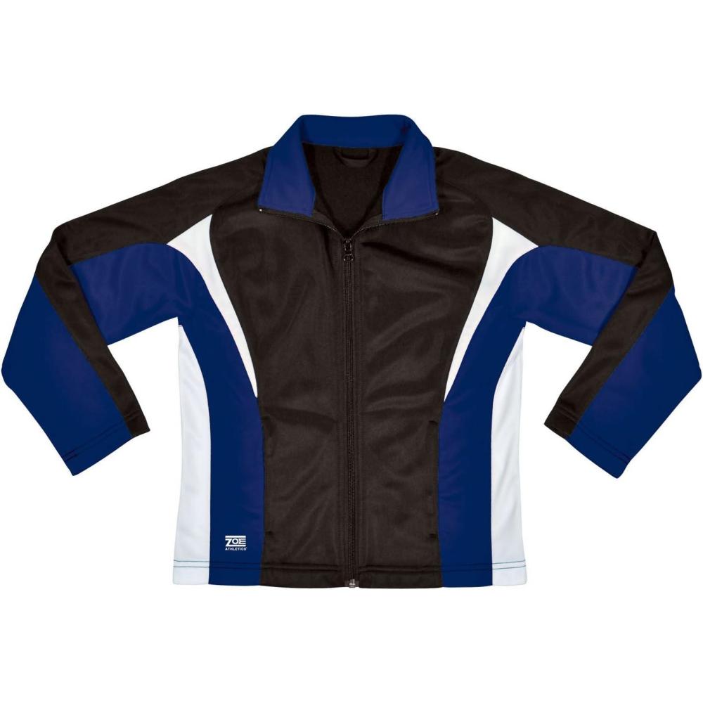 imageBoom Poly Tricot WarmUp Jacket  Youth Girls SizesNavy