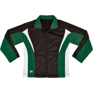 imageBoom Poly Tricot WarmUp Jacket  Youth Girls SizesDark Green