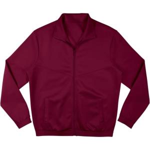 imageGK Basic Athletic Warmup Jacket for Women or Men Adult SizesMaroon