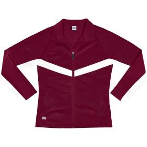 imageVoyager JacketMaroonWhite