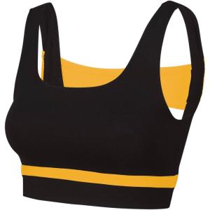 imageGK All Star Contrast Band Bra Top PLUS SIZESGold