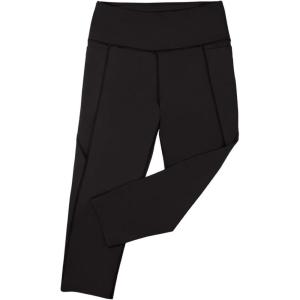 imageGK Basic Athletic Legging  HighWaisted HighPerformance Capri with Bonded Pockets for Women  Adult SizesBlack