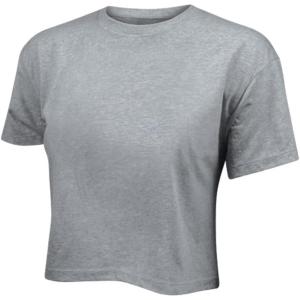 imageGK Cropped Tee Adult SizesHeather Gray