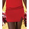 imageIon Cheerleading Uniform Top for Girls  VNeck Tank Cheer Shell TopRed  Adult