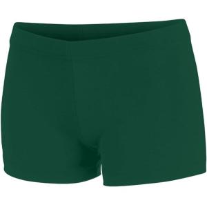 imagechass Girls BoyCut Cheerleading Briefs Soft MidRise Athletic Shorts Perfect For Layering Adult SizesForest Green 20