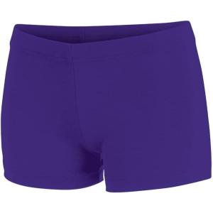 imagechass Girls BoyCut Cheerleading Briefs Soft MidRise Athletic Shorts Perfect For Layering Adult SizesPurple 20
