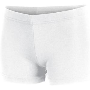 imagechass Girls BoyCut Cheerleading Briefs Soft MidRise Athletic Shorts Perfect For Layering Adult SizesWhite 20