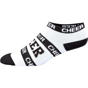 imagechass Cheer Extreme Lowcut Anklet for Cheerleaders  Blk Adult
