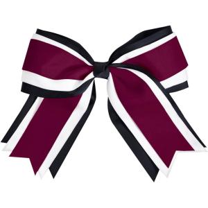 imageJumbo 3 Color Cheer Hair BowMAROON