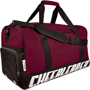 image:imagechass Girls Travel Sport Bag With Cheerleader ImprintMAROON