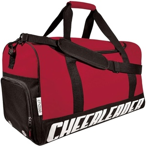 image:imagechass Girls Travel Sport Bag With Cheerleader ImprintRED