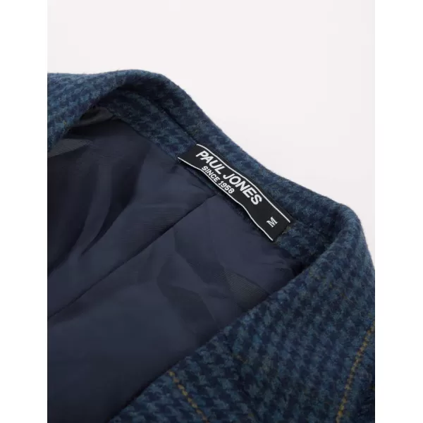 Herringbone Tweed Blazer British Wool Blend Sport Coat Jacket