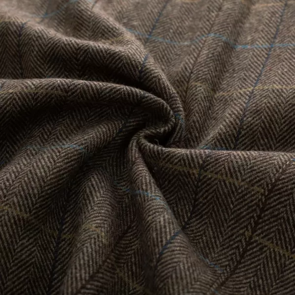 Herringbone Tweed Blazer British Wool Blend Sport Coat Jacket