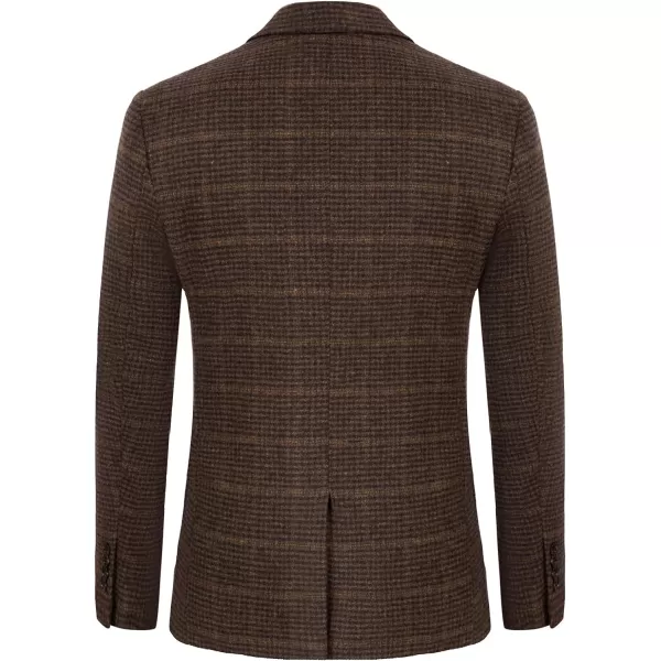 Herringbone Tweed Blazer British Wool Blend Sport Coat Jacket