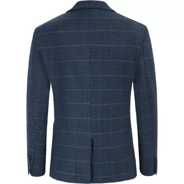 Herringbone Tweed Blazer British Wool Blend Sport Coat Jacket