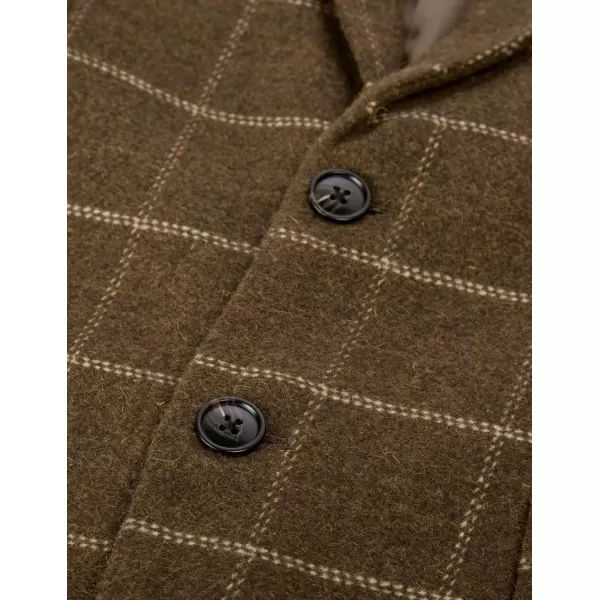 Herringbone Tweed Blazer British Wool Blend Sport Coat Jacket