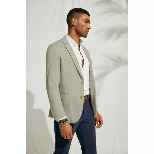 PJ PAUL JONES Mens Blazer Casual Lightweight Sport Coats Unlined Stretch Knit Suit Jacket