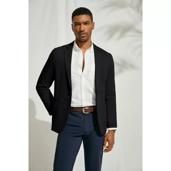 PJ PAUL JONES Mens Blazer Casual Lightweight Sport Coats Unlined Stretch Knit Suit Jacket