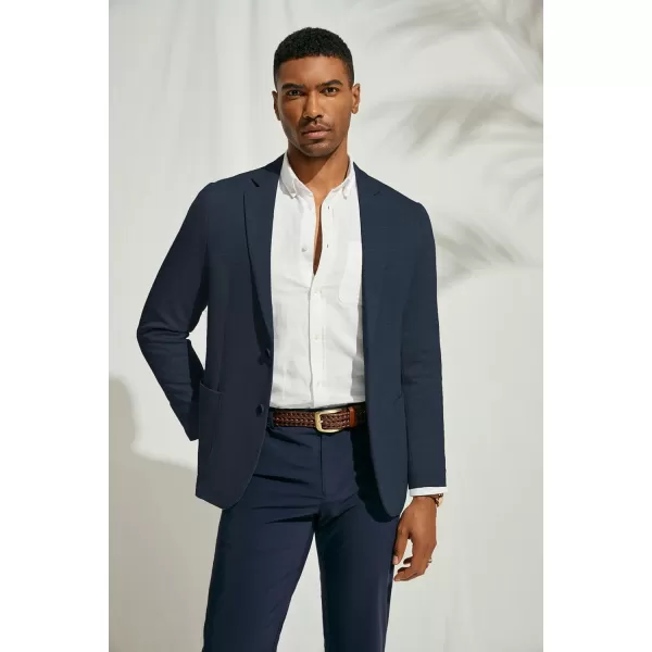 PJ PAUL JONES Mens Blazer Casual Lightweight Sport Coats Unlined Stretch Knit Suit Jacket