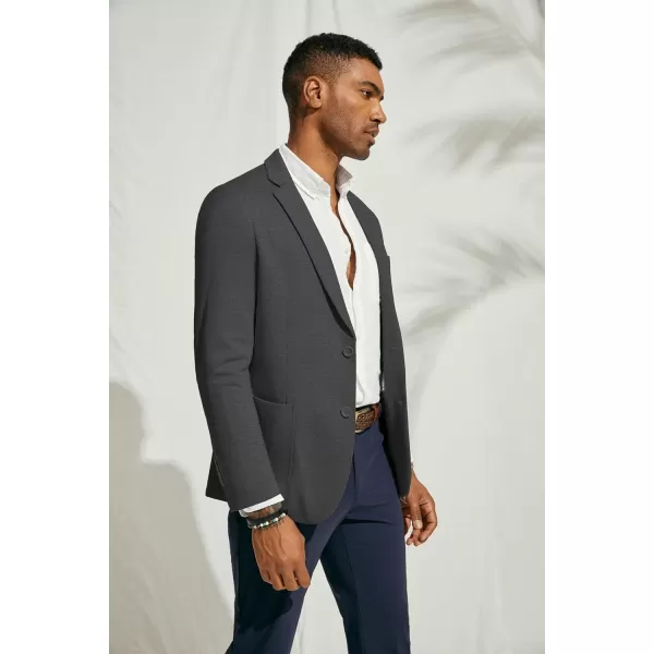 PJ PAUL JONES Mens Blazer Casual Lightweight Sport Coats Unlined Stretch Knit Suit Jacket