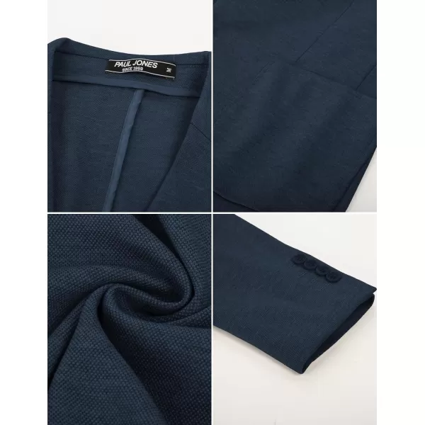 PJ PAUL JONES Mens Blazer Casual Lightweight Sport Coats Unlined Stretch Knit Suit Jacket