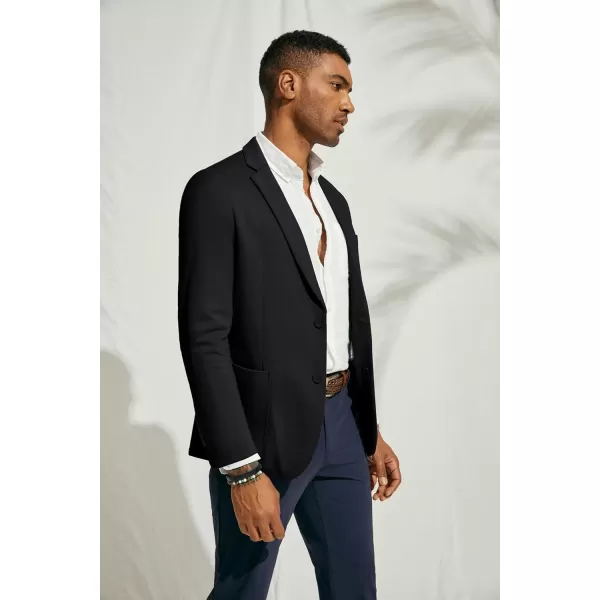 PJ PAUL JONES Mens Blazer Casual Lightweight Sport Coats Unlined Stretch Knit Suit Jacket