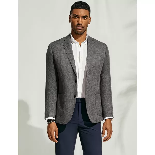 PJ PAUL JONES Mens Blazer Casual Sport Coats Regular Fit Two Button Suit Jacket Lightweight Sports Jacket