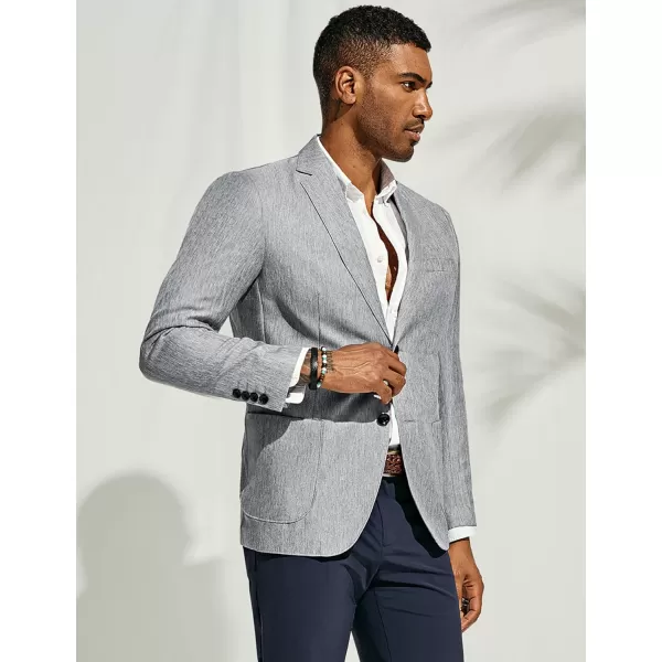 PJ PAUL JONES Mens Blazer Casual Sport Coats Regular Fit Two Button Suit Jacket Lightweight Sports Jacket