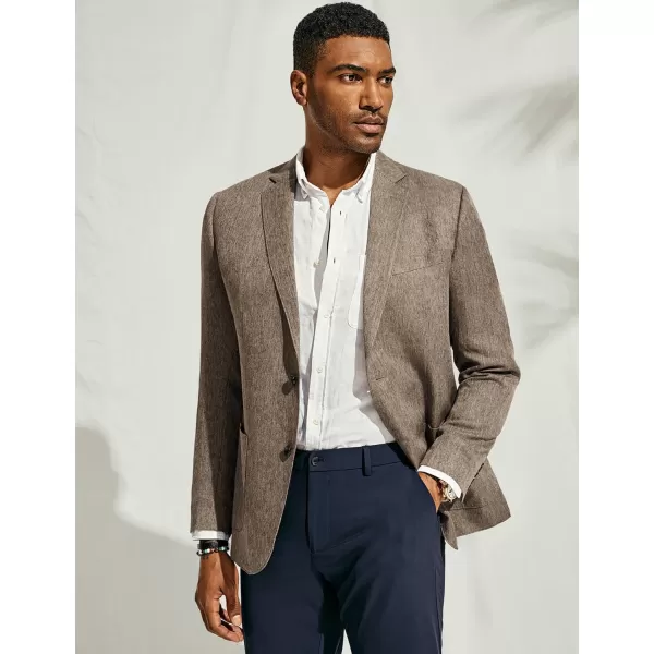 PJ PAUL JONES Mens Blazer Casual Sport Coats Regular Fit Two Button Suit Jacket Lightweight Sports Jacket