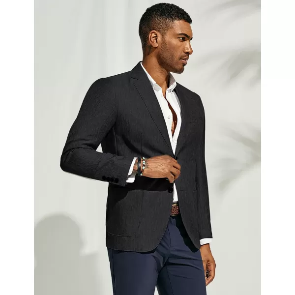 PJ PAUL JONES Mens Blazer Casual Sport Coats Regular Fit Two Button Suit Jacket Lightweight Sports Jacket