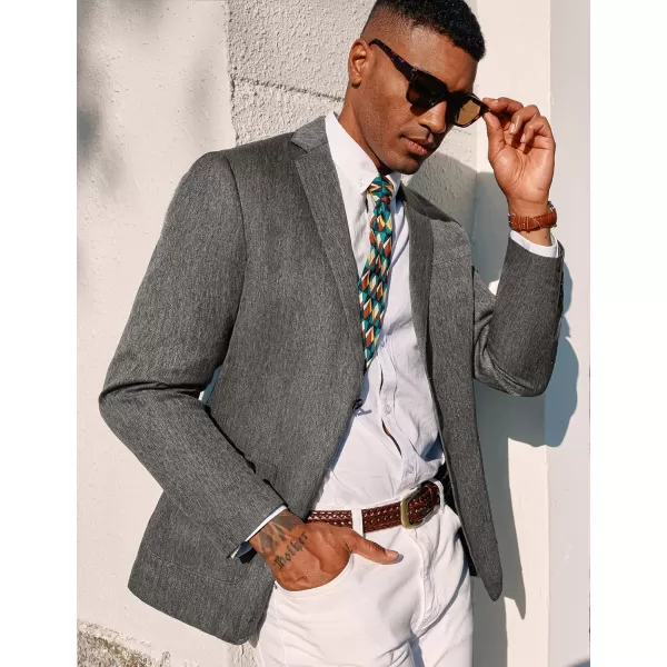 PJ PAUL JONES Mens Blazer Casual Sport Coats Regular Fit Two Button Suit Jacket Lightweight Sports Jacket