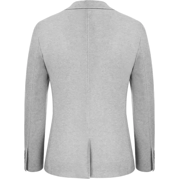 PJ PAUL JONES Mens Blazer Cotton Blend Unlined Knit Blazers Sport Coats 2 Buttons Blazer Jacket