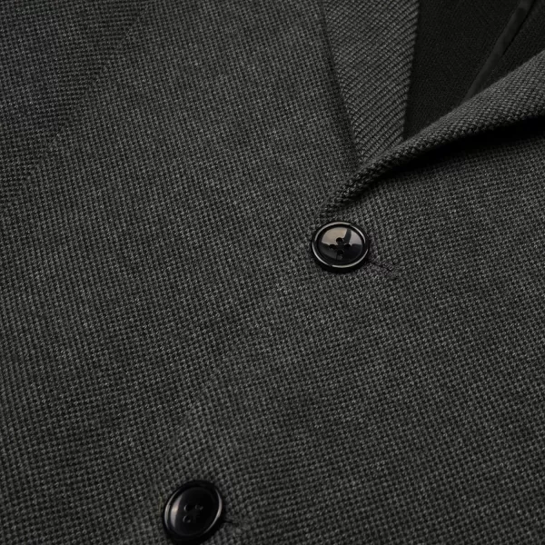 PJ PAUL JONES Mens Blazer Cotton Blend Unlined Knit Blazers Sport Coats 2 Buttons Blazer Jacket