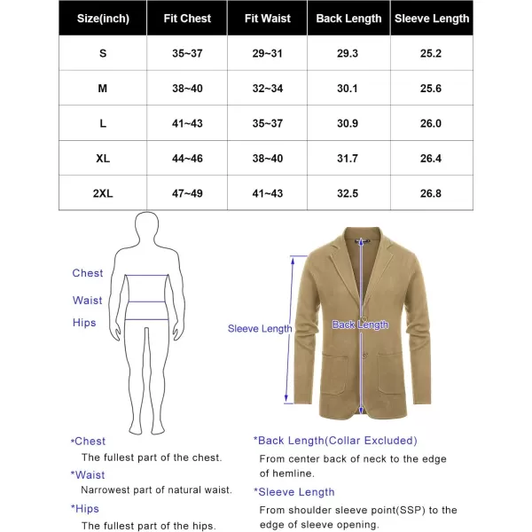 PJ PAUL JONES Men's Cardigan Sweater Shawl Collar Button Down Knit Blazer Jacket Knitwear