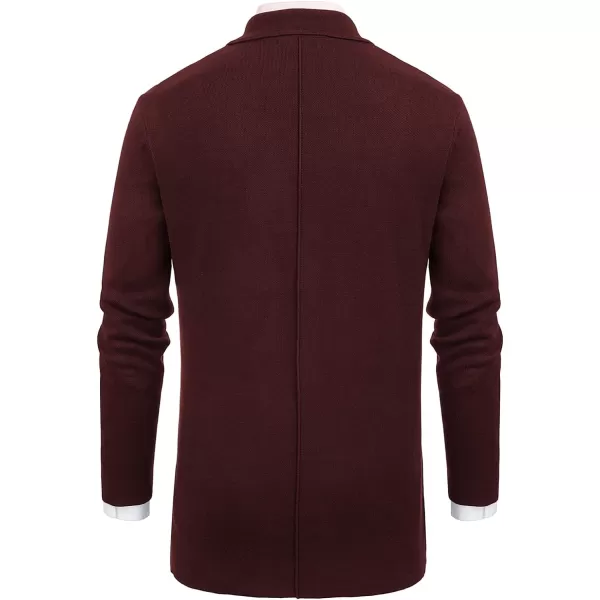 PJ PAUL JONES Men's Cardigan Sweater Shawl Collar Button Down Knit Blazer Jacket Knitwear